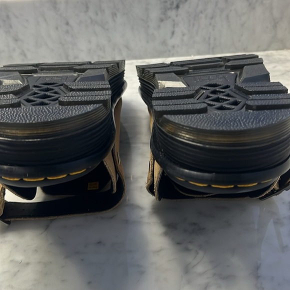 Dr. Martens Zebzag Suede Platform Mules 10 Ladies / 9 Mens NEW - Picture 9 of 14